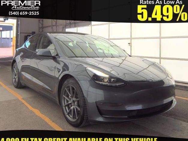 TESLA MODEL 3 2021 5YJ3E1EA0MF057327 image